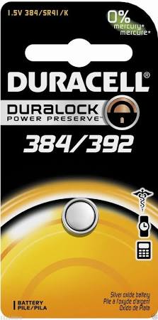 BATT DURACELL 384/392 BUTTON CELL BATTERY